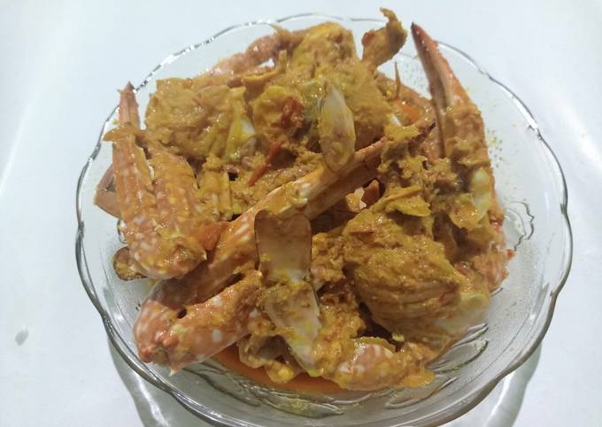 Resep Kepiting kuah kari Anti Gagal