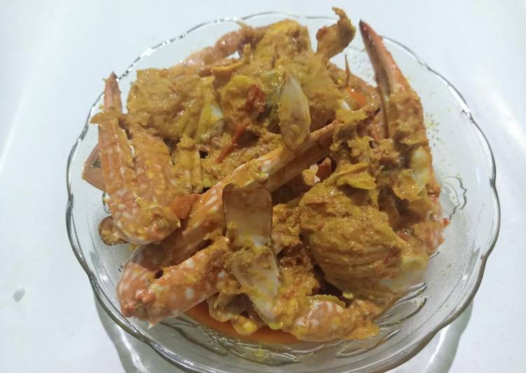 Rajungan kuah kari