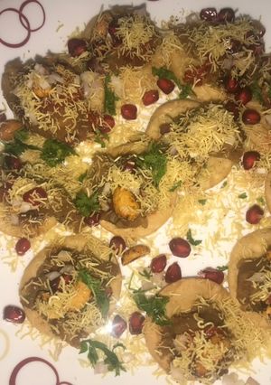 A picture of Dabeli chat.