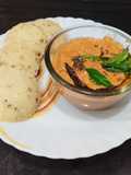 Rava Idli with Tomato Chutney