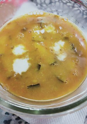 A picture of Sambhar.