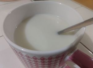 Una foto de Atole de maseca