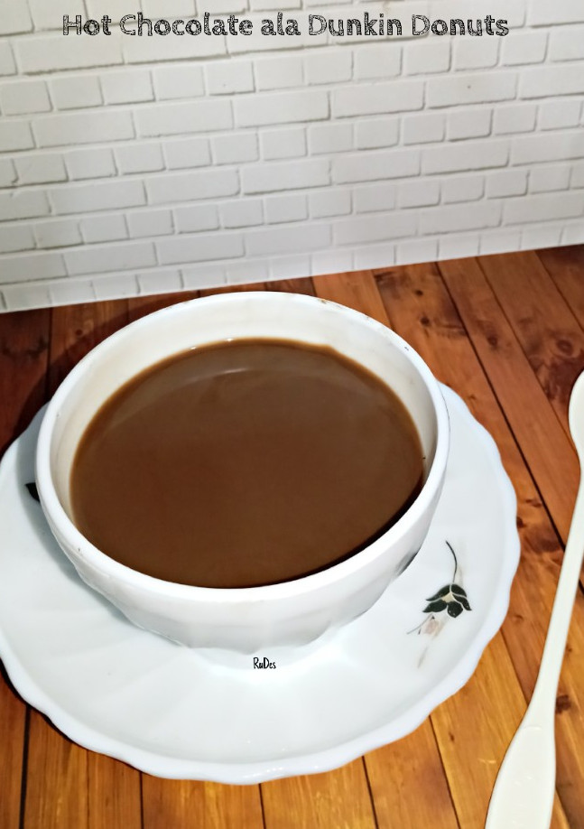 Foto resep Hot Chocolate ala Dunkin Donuts