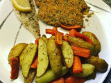 Schlemmerfilets mit Ofengemüse
