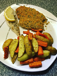 Schlemmerfilets mit Ofengemüse Rezepthauptbild