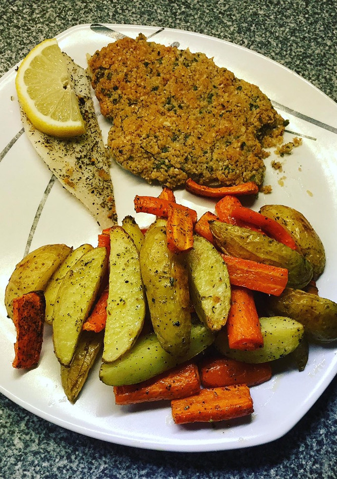 Schlemmerfilets mit Ofengemüse Rezepthauptbild