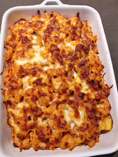 A picture of Macaroni and Cheese.
