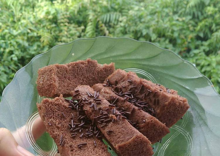 Brownis kukus chocolatos