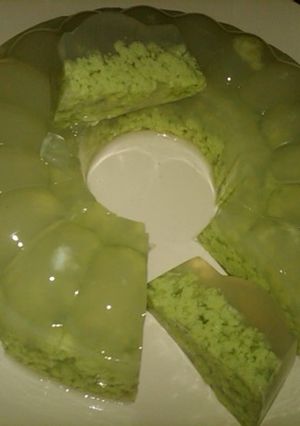 Foto resep Puding lumut