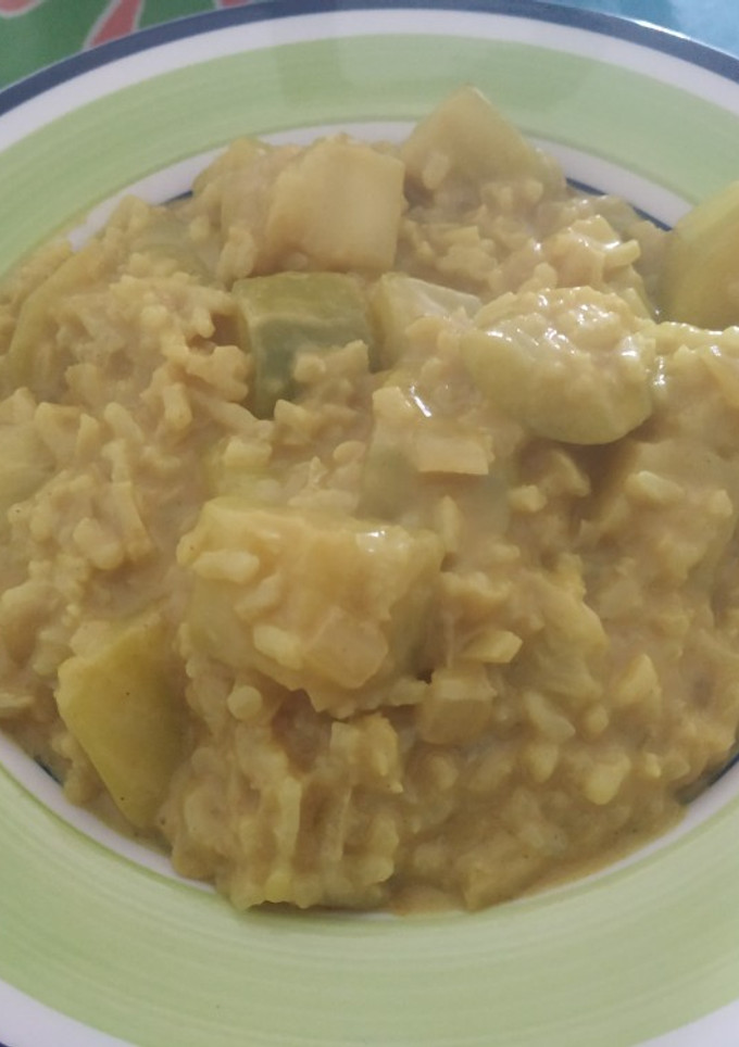 Una foto de Calabacín al curry