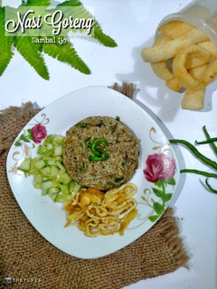 Foto resep Nasi Goreng Sambal Ijo