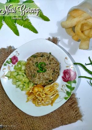 Foto resep Nasi Goreng Sambal Ijo