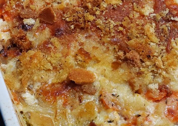 Recipe of Delicious Carrot and Potato Gratin