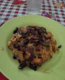 "Risotto" de quinoa y calabaza