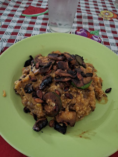 Una foto de "Risotto" de quinoa y calabaza