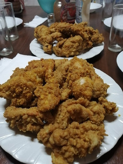 Una foto de Pollo estilo KFC