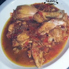 A picture of Chicken pepper soup.