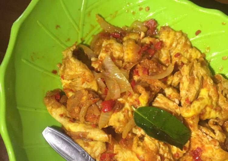 Orak arik telur sambal