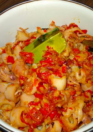Foto resep Sambal Cumi Asin