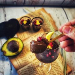 A picture of Avocado Chocolate Mousse.