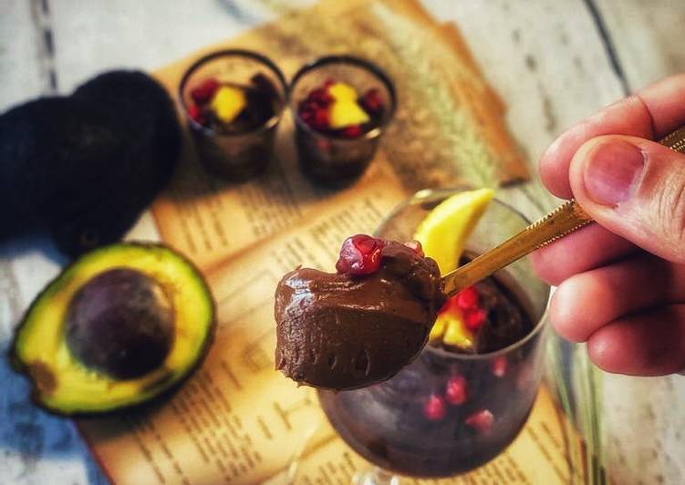 Simple Way to Prepare Super Quick Homemade Avocado Chocolate Mousse