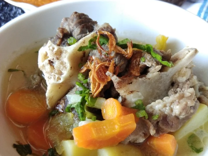 Langkah Mudah untuk Membuat Resep Sop buntut sapi yang Enak
