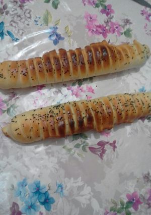 صورة لوصفة خبز محشي