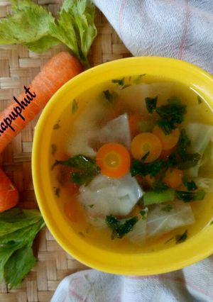 Foto resep Sop ayam sayur