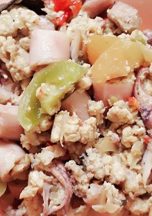 Foto resep Sarang Cumi Asin