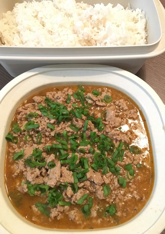 Una foto de Pavo Molido en Crema de Champiñones