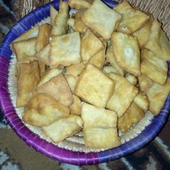 A picture of Spicy crackers.