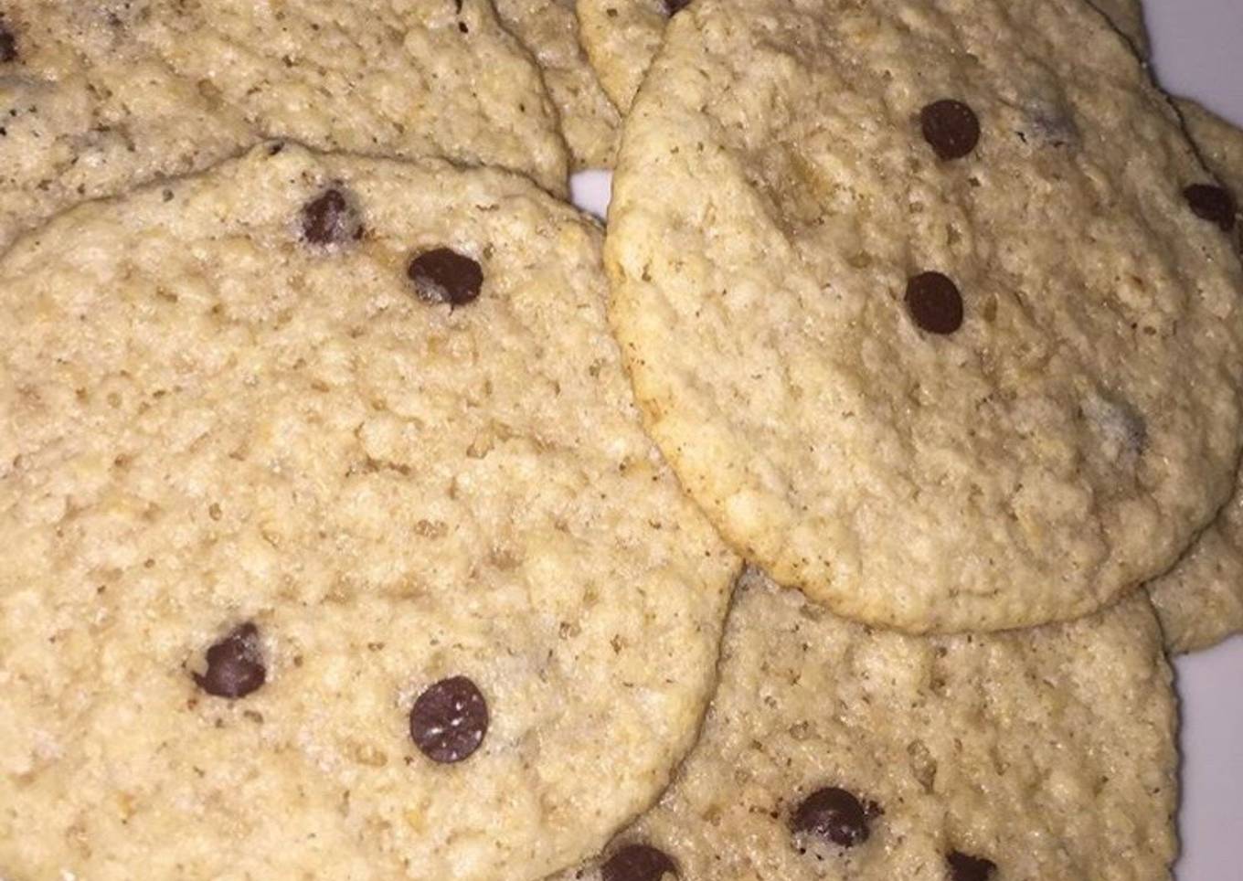 Galletitas de avena y chips veganas