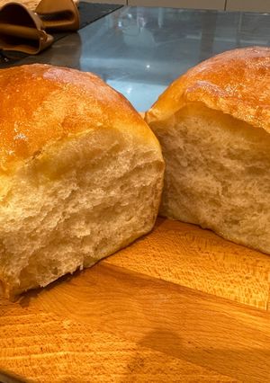 A picture of Perfect Shokupan (食パン) - White and Fluffy (Japanese) Milk Bread - Believe Me WOWWWWWWEEEE - ENJOY :P.