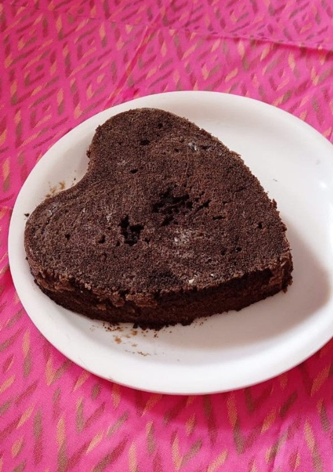 நோ கிரீம் சாக்லேட் கேக்🍫 🍰 செய்முறை முக்கிய புகைப்படம்