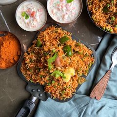 A picture of Bombay Style Tawa Pulao.