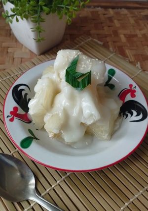 Foto resep 43. Singkong Thailand Saus Santan Creamy