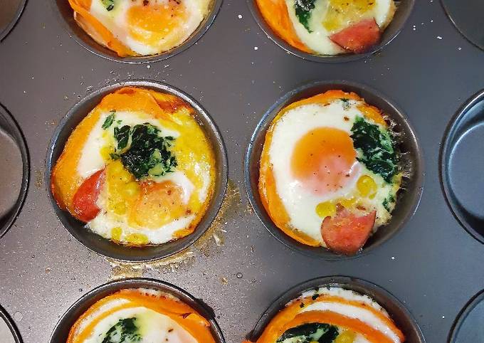 Recipe of Super Quick Homemade Egg Muffins