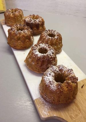 Foto di Moelleux di zucca, amaranto soffiato e nocciole