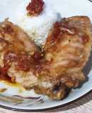 Alas de pavo en salsa