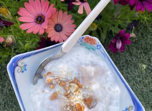 Hình của món Chè khoai môn.