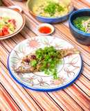 Cá Đù Chiên Muối Sả Ớt