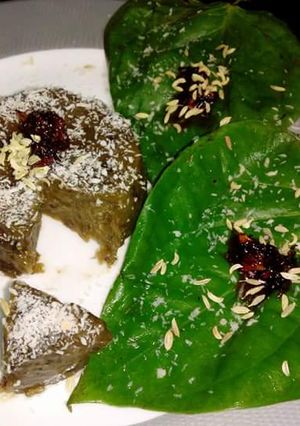 A picture of Paan gulkand Panna cotta.