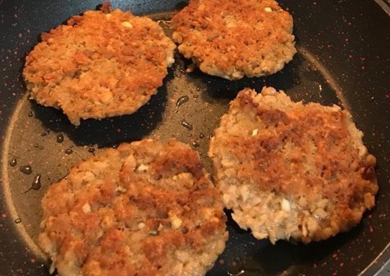 Hamburguesas de Soya (sin huevo)
