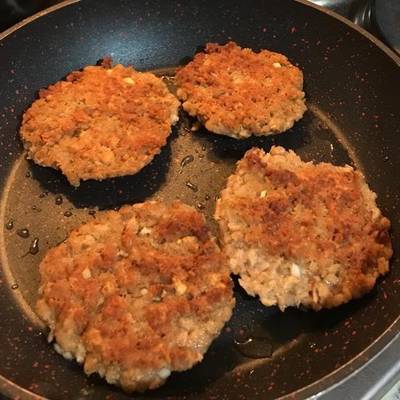 Hamburguesas de Soya (sin huevo) Receta de Karime Grez- Cookpad