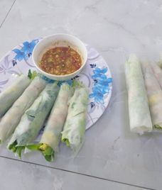gỏi cuốn bún