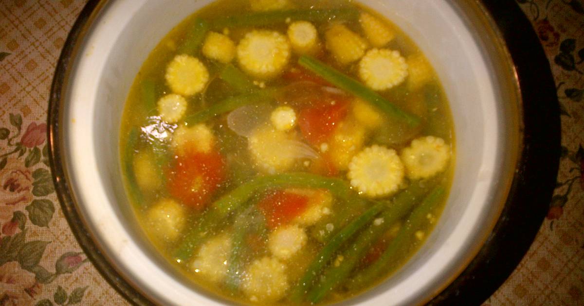  Resep  sayur kacang panjang dengan baby  corn  oleh Devi 