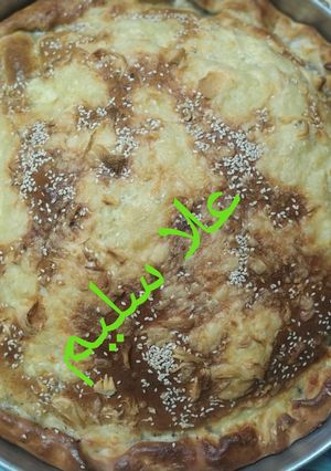 صورة لوصفة الفطيرة التركية