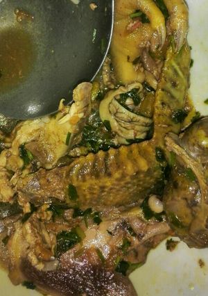 A picture of Chicken stew.