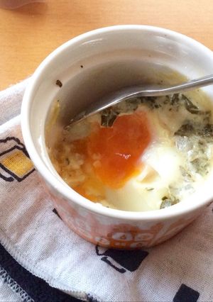 A picture of Baked Eggs.