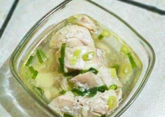 Sup Ayam Hainan (Slowcooker)